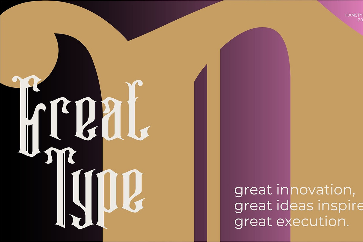 Buttervine - Vintage Display Font, a Font by Hanstype.com (Photo 8 of 11)