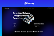 Kinetiq - Agency Framer Template, a Landing Page Template by Flow Samurai Templates (Thumbnail 2 of 4)