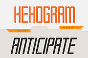 Hexant Condensed - Geometry Condense, a Sans Serif Font by CuratedType Studio (Thumbnail 7 of 10)