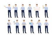 Business young man kit, a Person Illustration by Volha Hlinskaya (Thumbnail 2 of 6)