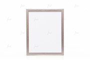 Silver 8x10 frame isolated mockup, a Print Template by JustLikeMyDesktop (Thumbnail 3 of 3)