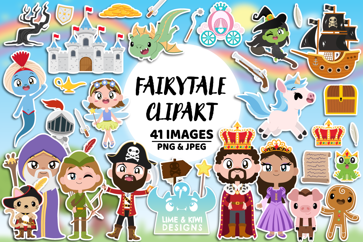 Fantasy Bundle 2, a Person Illustration by Lime & Kiwi Designs (Photo 4 of 5)