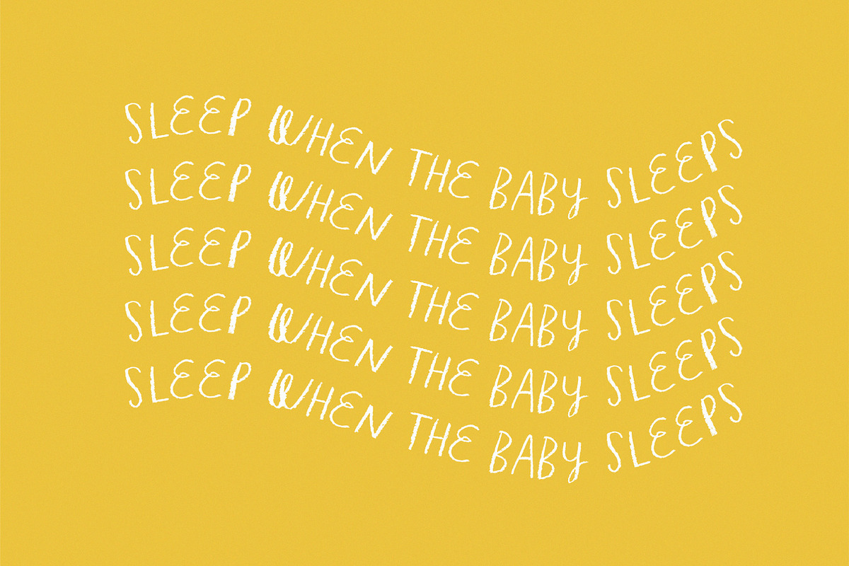 Jolly Jan • Crayon Handlettered Font, a Font by Becky Simpson (Photo 10 of 15)