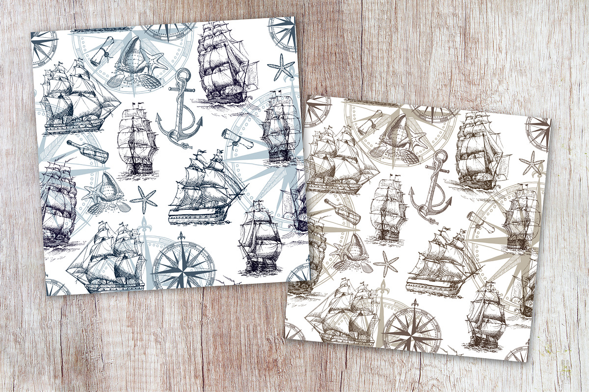 Big Collection - Sea Adventures, an Illustration by Fortuna Venit (Photo 5 of 11)