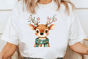 Whimsical Christmas Clipart Bundle, an Illustration by Libby Wishes (Thumbnail 3 of 7)