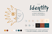 SUN&Moon logo, a Branding & Logo Template by Creative Lemon (Thumbnail 1 of 5)