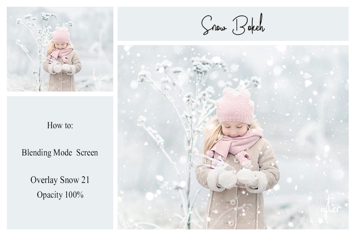40 Snow Overlays, a Texture Graphic by LovePhotoMoment (Photo 2 of 12)