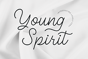 Young Spirit Handwriting Script, a Script Font by LetterJos (Thumbnail 1 of 8)