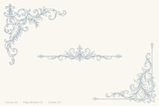Border, Corner & Divider Collection, a Decorative Illustration by AW Studios (Thumbnail 6 of 20)
