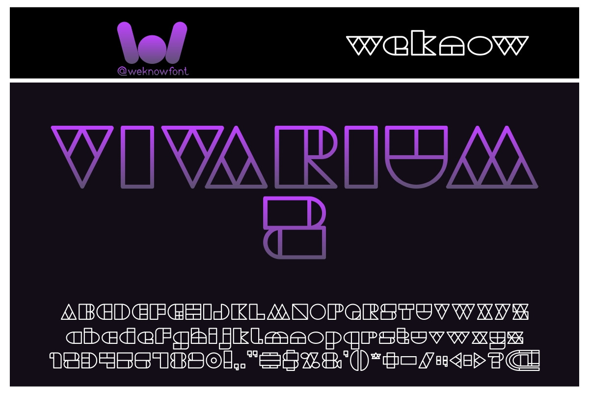 warehouse project font, a Font by weknow (Photo 4 of 5)