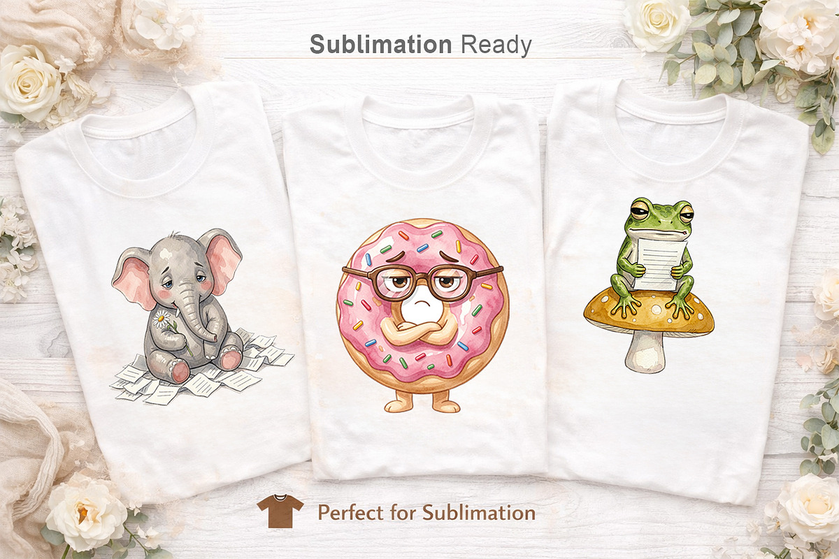 Sarcastic Teacher Sublimation, a Decorative Illustration by Artnoy (Photo 5 of 18)