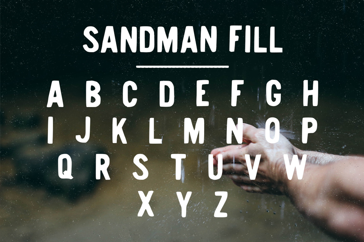 Sandman - Fill and Outline preview 2