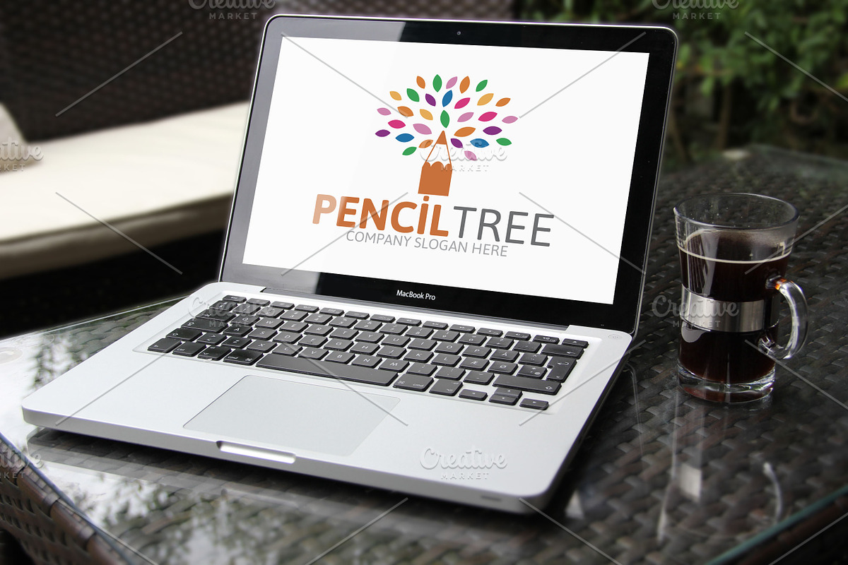 Pencil Tree Logo, a Branding & Logo Template by Josuf Media (Photo 4 of 6)