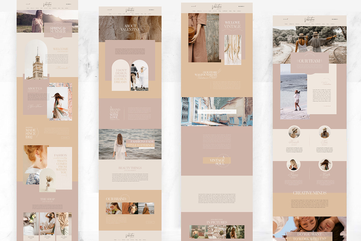WordPress | Elementor Template Kit, an UI Kit Template by Touringxx Creative Studio (Photo 2 of 6)
