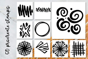 Procreate Stamp Brush Kit