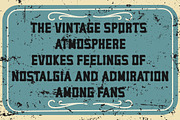 Goddesh Vintage Sport Font, a Sans Serif Font by Bayuktx (Thumbnail 7 of 7)