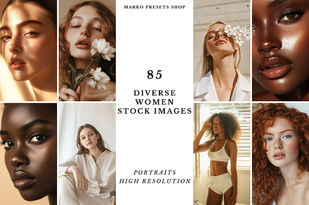 85 Woman Beauty Stock Images, a Beauty & Fashion Photo by MarkoPresets