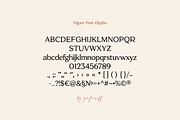 Figure Bold Serif Font, a Serif Font by gafaroff studio (Thumbnail 5 of 6)