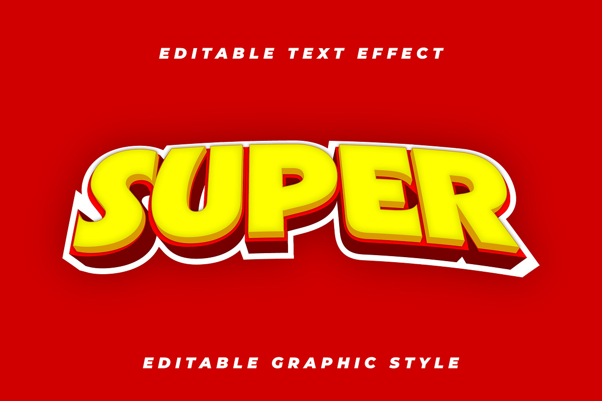 Comic Bold 3D Text Effect