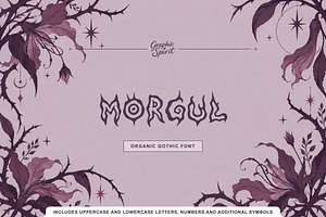 Morgul Organic Gothic Display Font