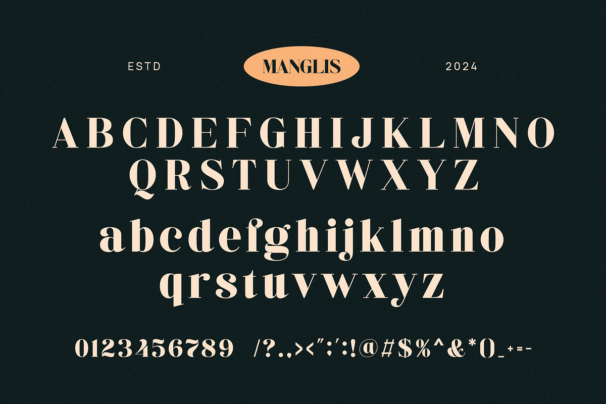Manglis - Classy & Stylish Serif, a Serif Font by TypeLogue (Photo 5 of 5)