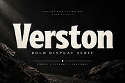 Verston — Strong. Elegant. Confident, a Script Font by Wow Magic (Thumbnail 1 of 5)