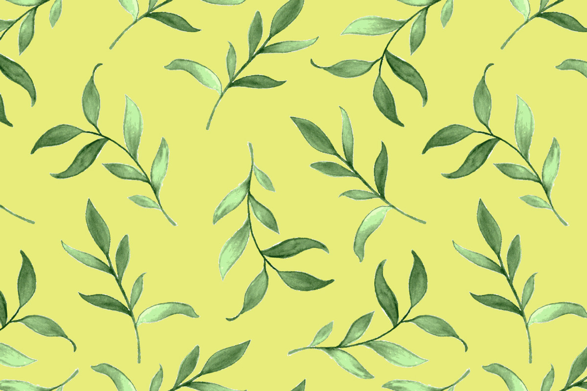 Vector watercolor natural set, a Graphic by lycka (Photo 3 of 4)