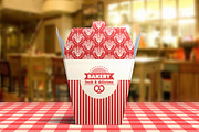 Food Box Vol.1 Mock-up Template, a Packaging Mockup by ItemBridge (Thumbnail 3 of 5)