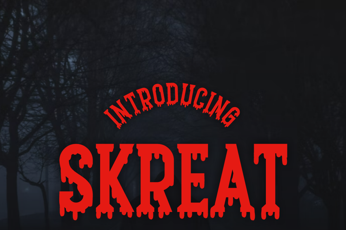 Skreat, a Serif Font by lelevien (Photo 5 of 6)