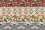 20 Geometric Retro Patterns, a Pattern Graphic by BlackBird Foundry (Thumbnail 3 of 5)