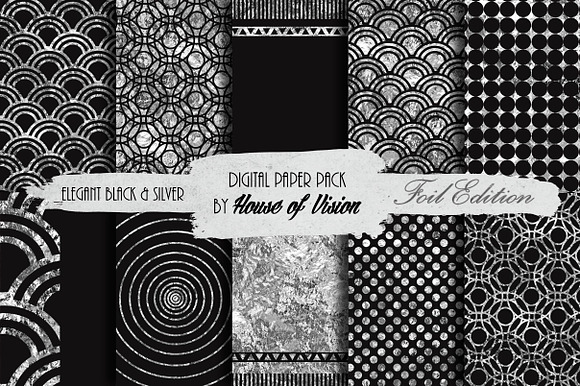 Elegant Blk and Silver Pack preview 4