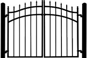 Modern Metal Gate, an Object Graphic by Creativeshirt (Thumbnail 7 of 19)