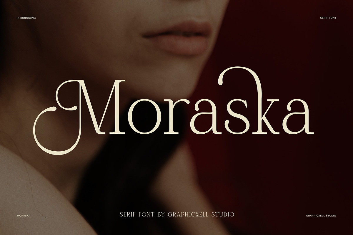 Moraska Elegant Serif Font, a Serif Font by Graphicxell (Photo 1 of 8)