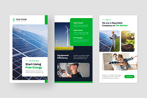 Solar Energy Instagram Templates