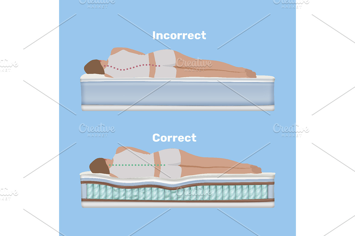 Orthopedic Mattress Vector Set, a Healthcare Illustration by Zonda (Photo 4 of 14)
