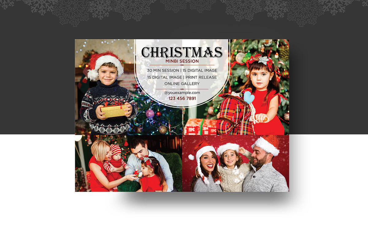 Christmas Mini Session, a Card Template by crazyOWL (Photo 5 of 5)