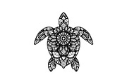 Mandala Sea Turtle SVG Bundle, an Illustration by yasushie (Thumbnail 14 of 31)