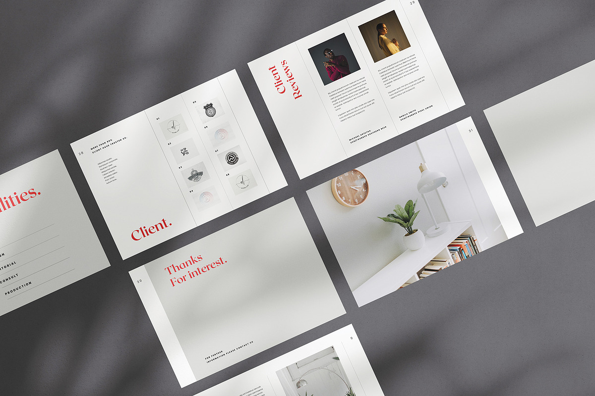 Graphic Design Portfolio, a Brochure Template by Occy Design (Photo 9 of 9)