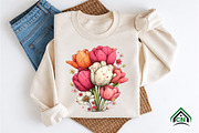 Whimsical Summer Flowers Clipart, an Illustration by Craft Nest (Thumbnail 7 of 12)