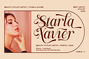 Hasly Roaster - Beauty Italic Font, a Serif Font by RagamKata (Thumbnail 5 of 11)