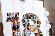 18th Birthday Photo Collage Poster, a Poster Template by Godserv Designs (Thumbnail 11 of 14)