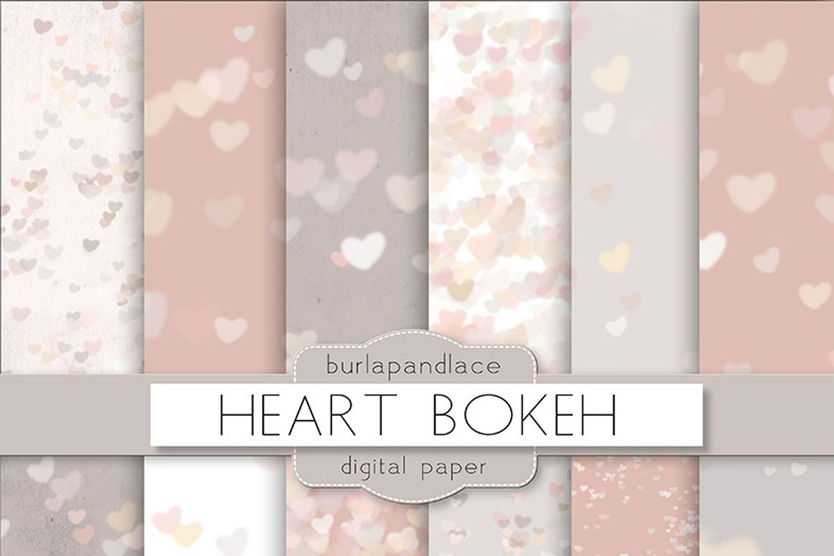Heart bokeh
