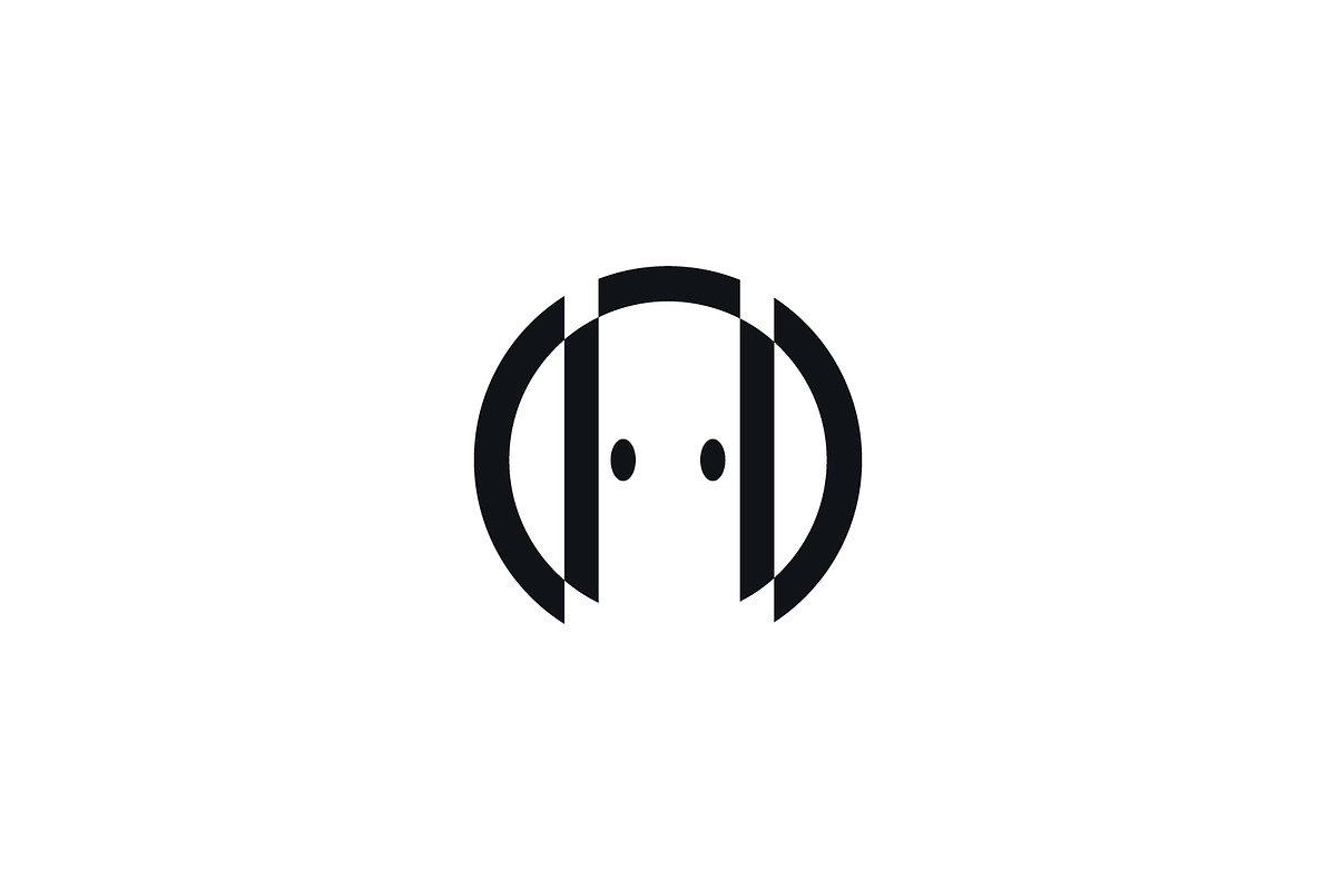 letter H Headphone Logo, a Branding & Logo Template by Abir Hossain Waffi (Photo 3 of 4)
