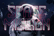 Space Crow - Futuristic Font, a Font by figuree studio (Thumbnail 5 of 8)