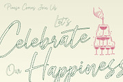 Beston Dashed, a Script Font by Craft Supply Co. (Thumbnail 5 of 8)