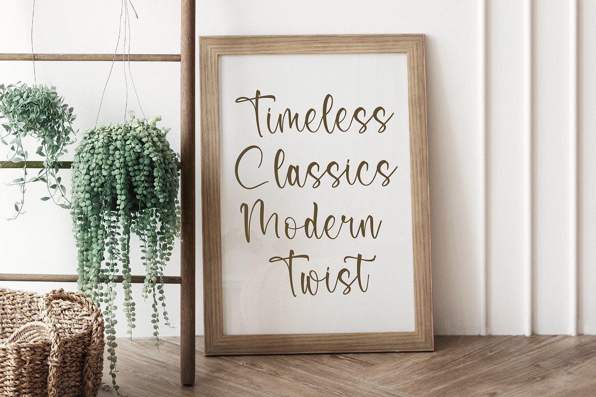 Scottmid Blissful, a Handwritten Font by Integritype Studio (Photo 6 of 6)