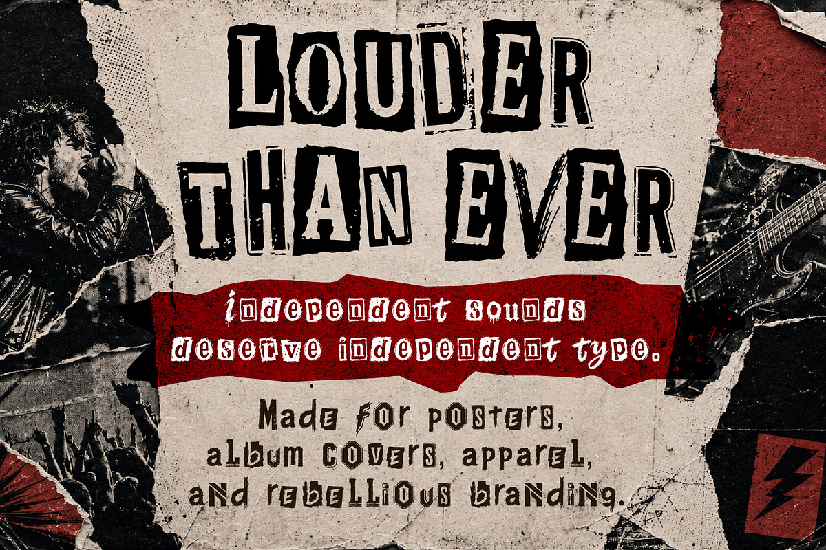 ScrapTheory - Endless Disorder, a Handwritten Font by HypeWorksCo (Photo 7 of 13)