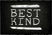Best Kind Typeface, a Slab Serif Font by LydiaDistracted (Thumbnail 1 of 4)