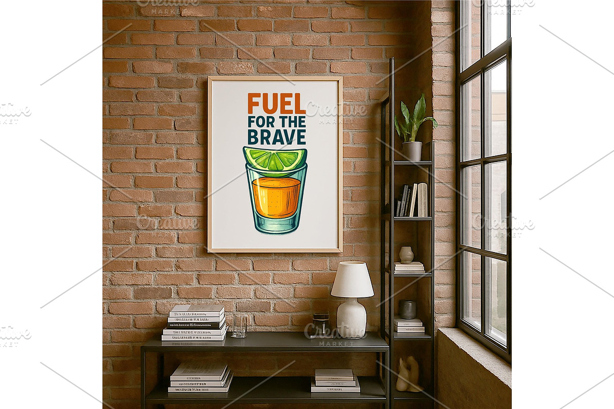 Fuel for the Brave Tequila Shot, a Background Graphic by LaseredNinja (Photo 6 of 7)