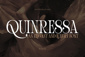 Quinressa Elegant and Luxury Font